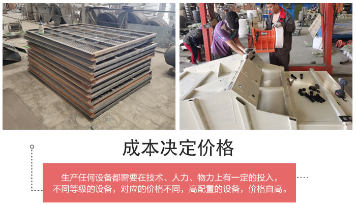 直線篩分機(jī)篩網(wǎng)，篩箱部件展示